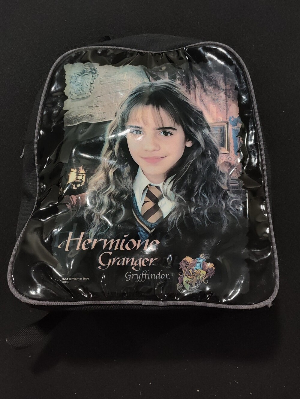 Warner Bros. Hermione Granger Gryffindor Black Backpack, Kids Bag, Harry Potter
